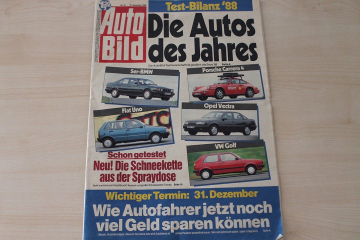 Deckblatt Auto Bild (52/1988)
